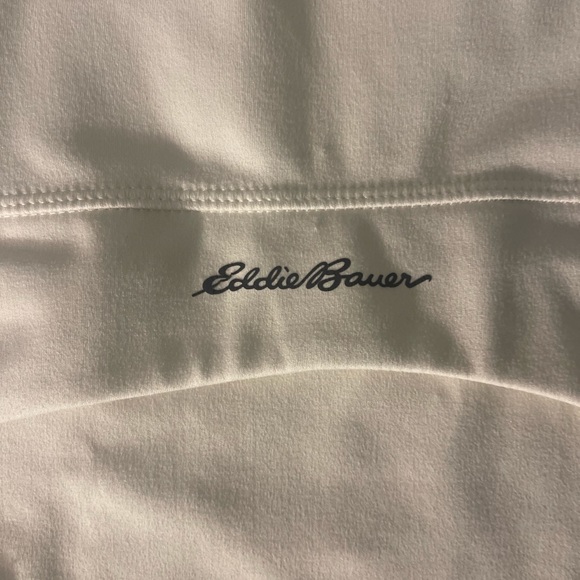 Eddie Bauer Women's Athletic Racerback Tank With Shelf Bra Beige Size LG - Picture 5 of 10